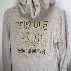 Authentic True Religion Gray Hoodie- Like New